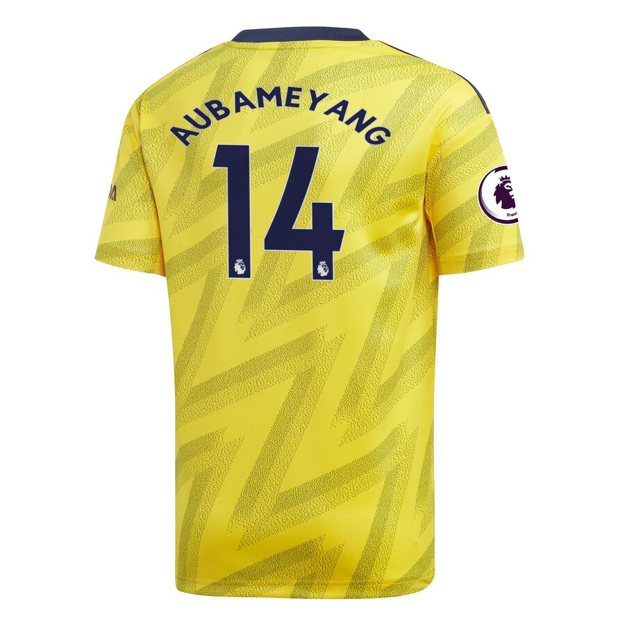 Aubameyang Youth 2019/20 Away Replica Player Jersey – Yellow