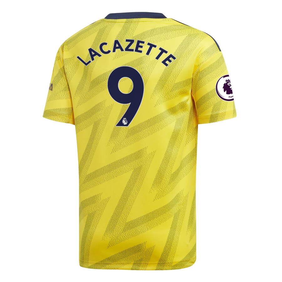 Lacazette Youth 2019/20 Away Replica Player Jersey – Yellow