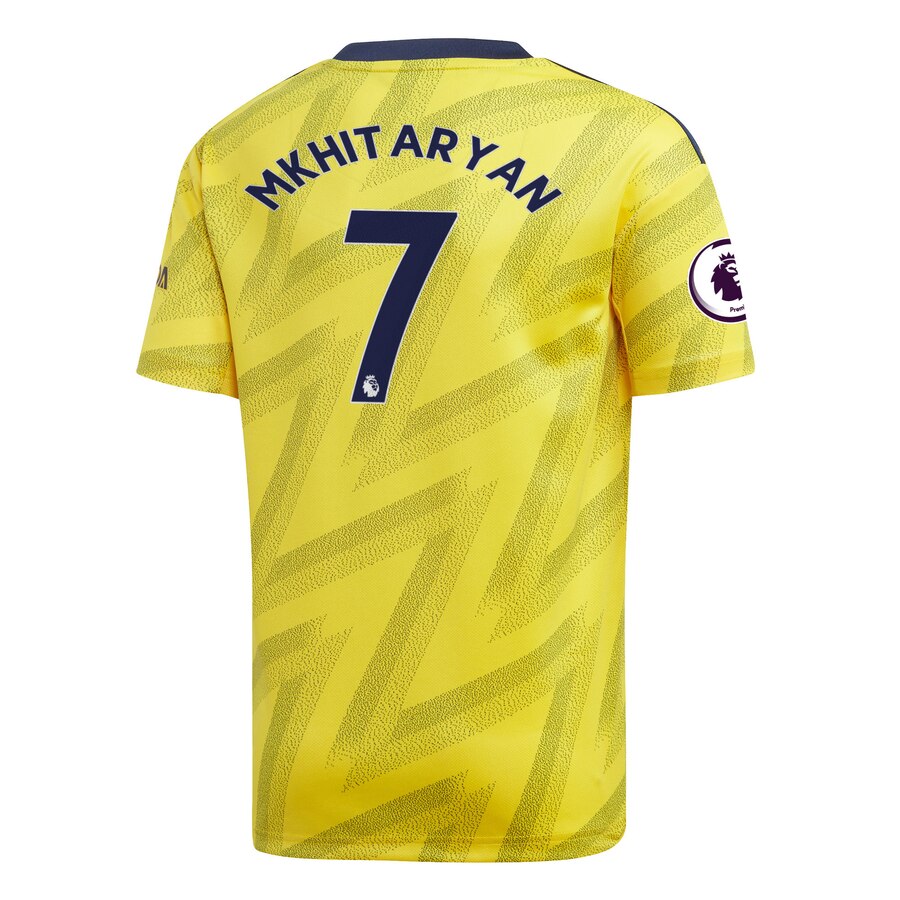 Mkhitaryan Youth 2019/20 Away Replica Player Jersey – Yellow