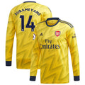 Aubameyang 2019/20 Away Replica Player Long Sleeve Jersey – Yellow