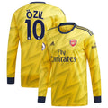 Özil 2019/20 Away Replica Player Long Sleeve Jersey – Yellow