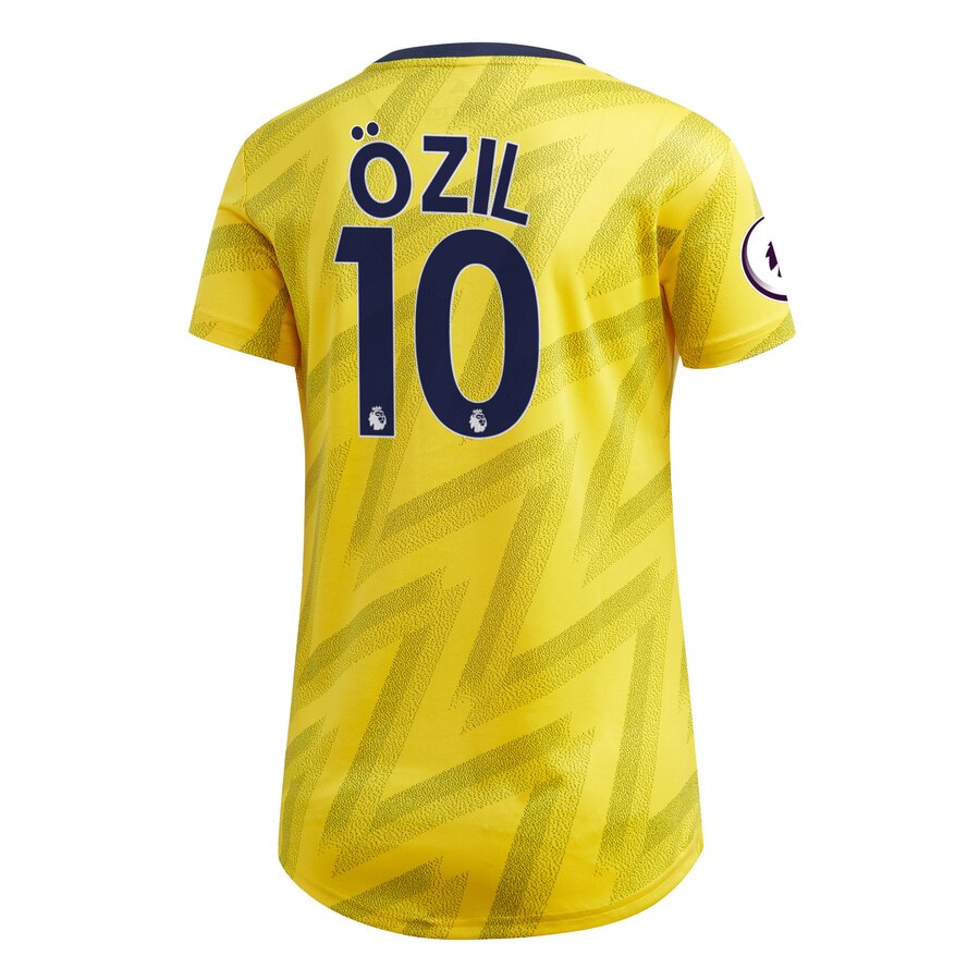 Özil Women's 2019/20 Away Replica Player Jersey – Yellow