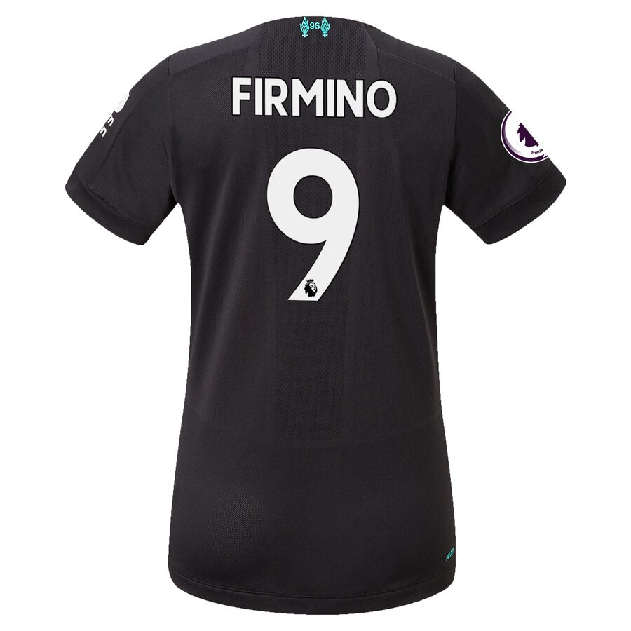 Roberto Firmino New Balance Women's 2019/20 Third Replica Player Jersey - Black
