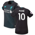 Sadio Mané New Balance Women's 2019/20 Third Replica Player Jersey - Black