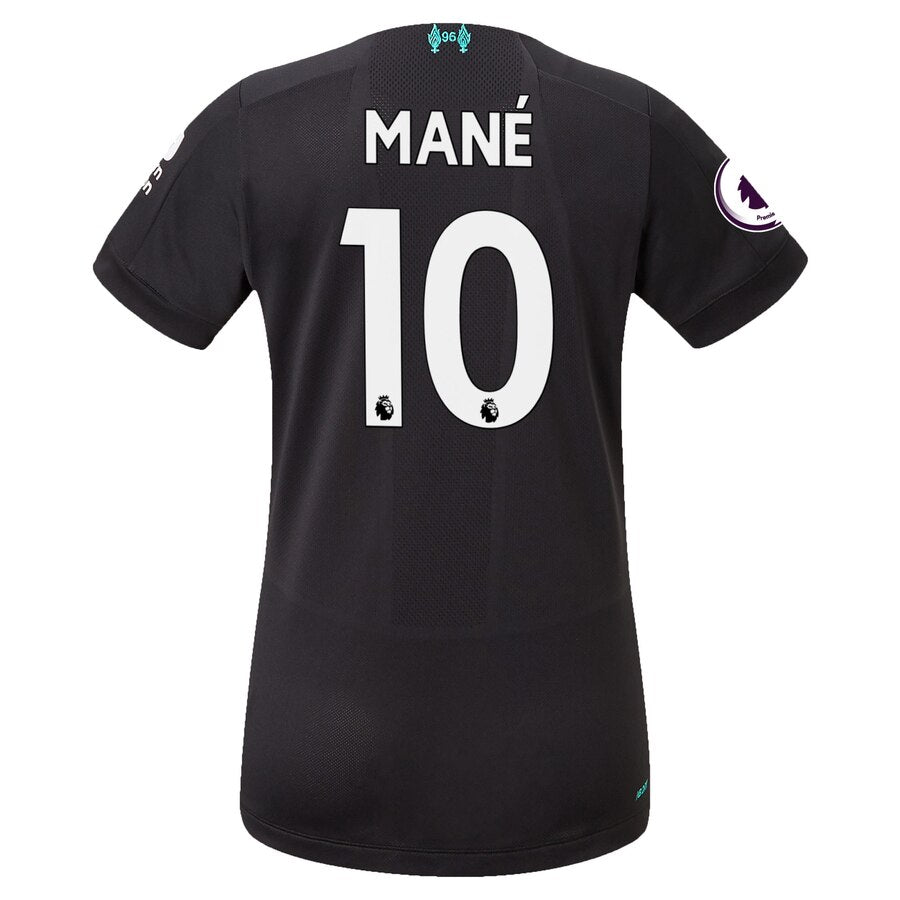 Sadio Mané New Balance Women's 2019/20 Third Replica Player Jersey - Black