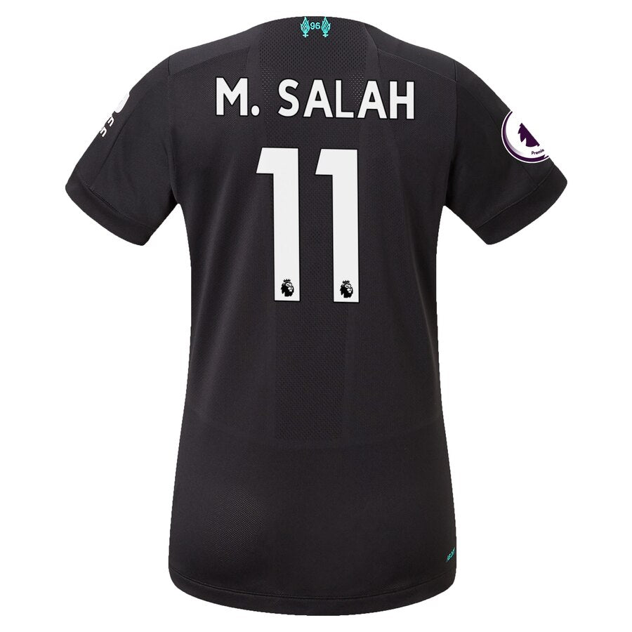 Mohamed Salah New Balance Women's 2019/20 Third Replica Player Jersey - Black
