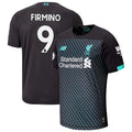 Roberto Firmino New Balance Youth 2019/20 Third Replica Player Jersey - Black