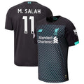 Mohamed Salah New Balance Youth 2019/20 Third Replica Player Jersey - Black