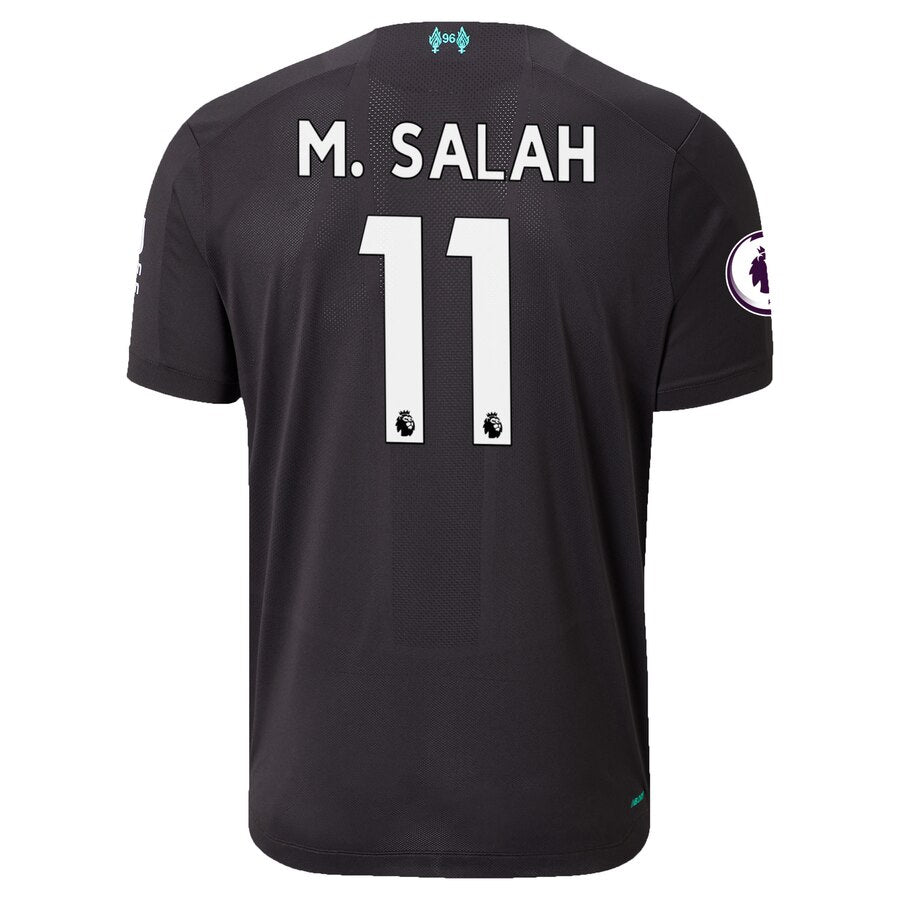 Mohamed Salah New Balance Youth 2019/20 Third Replica Player Jersey - Black