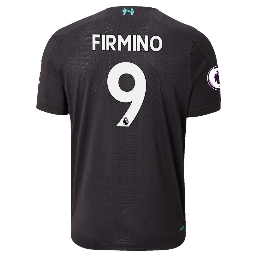Roberto Firmino New Balance 2019/20 Third Authentic Player Jersey - Black