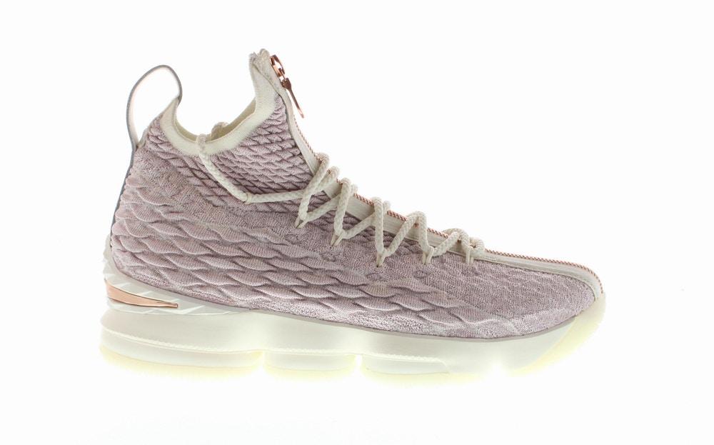 LBJ Basketball Shoe 15 Performance KITH Rose Gold