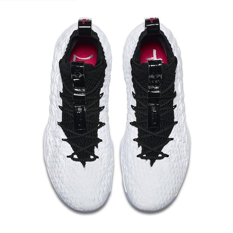 Men's LBJ Basketball Shoe 15 Basketball Shoes - White