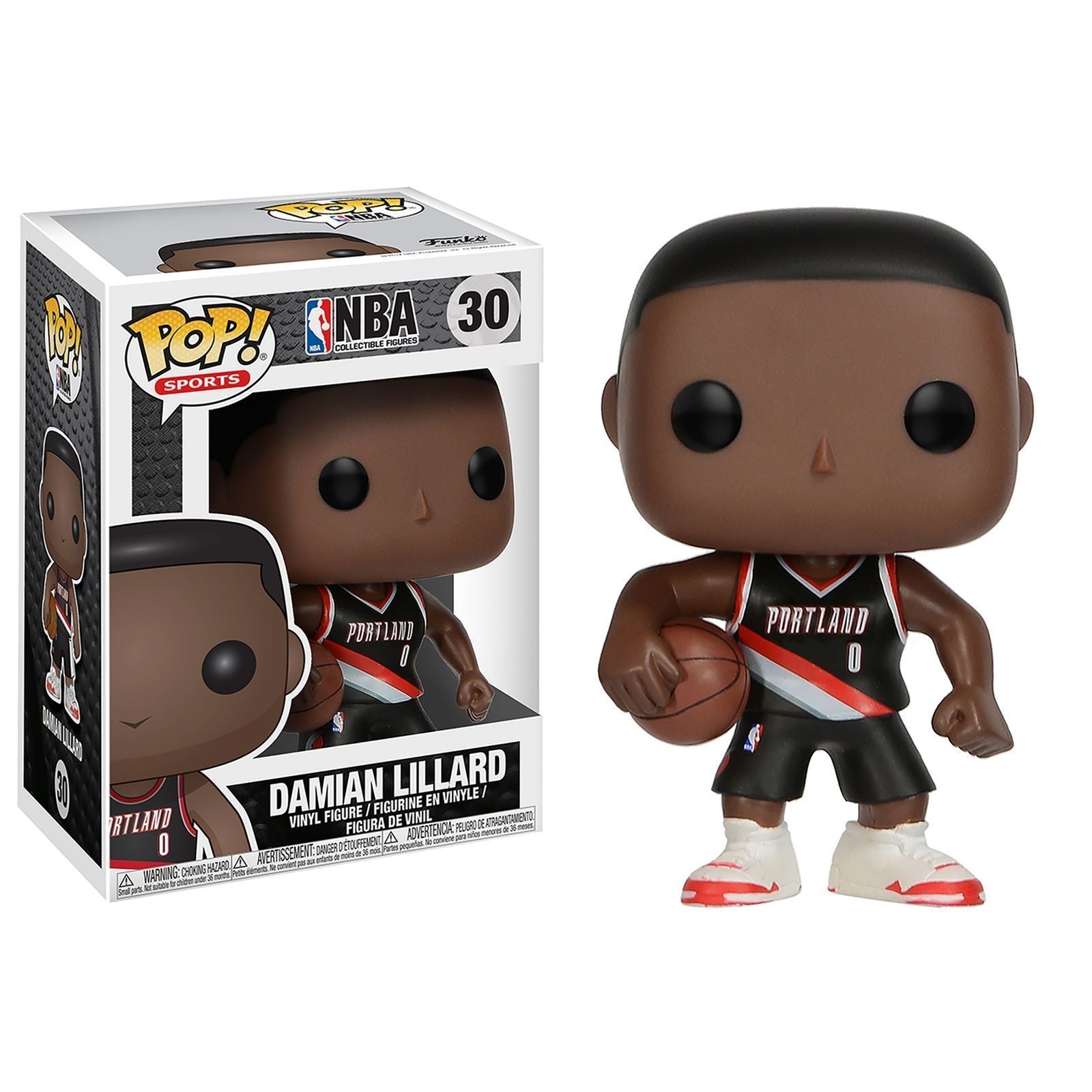 Portland Trail Blazers Damian Lillard Pop Vinyl Collectible Figure