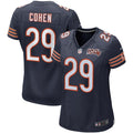 Women's Chicago Bears Tarik Cohen Navy 100th Season Game Jersey