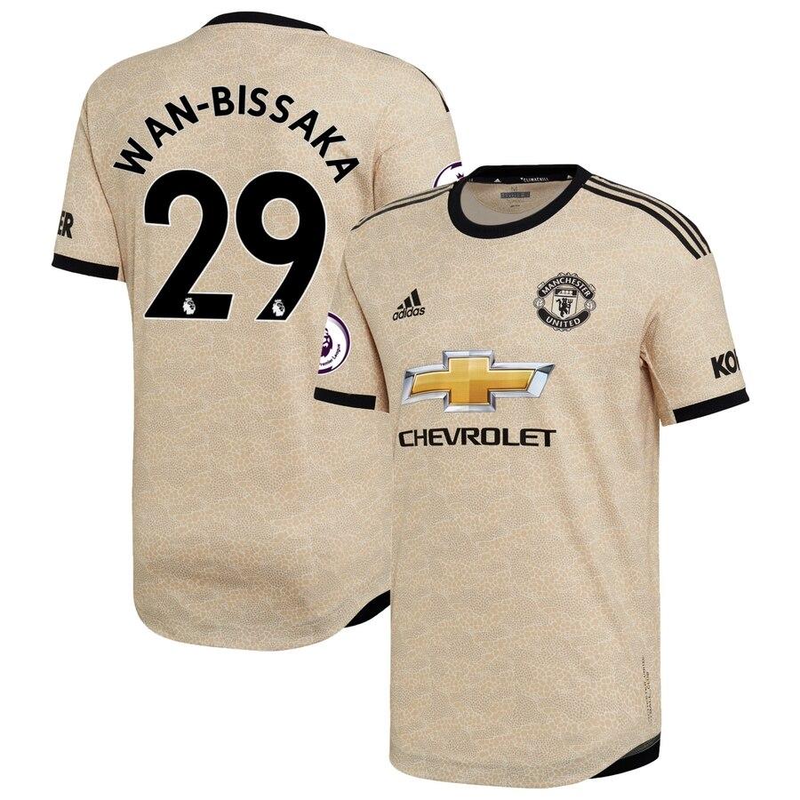 Aaron Wan-Bissaka #29 2019/20 Away Player Jersey - Tan