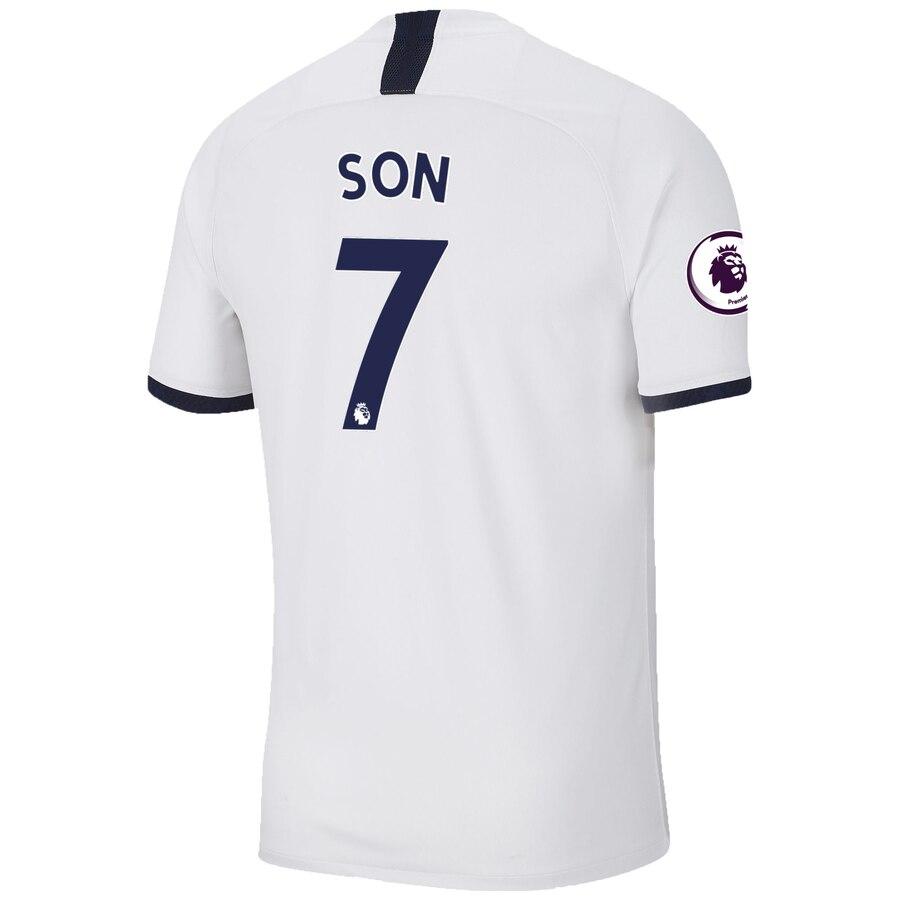 Son Heung-min #7 2019/20 Home Replica Breathe Stadium Player Jersey – White