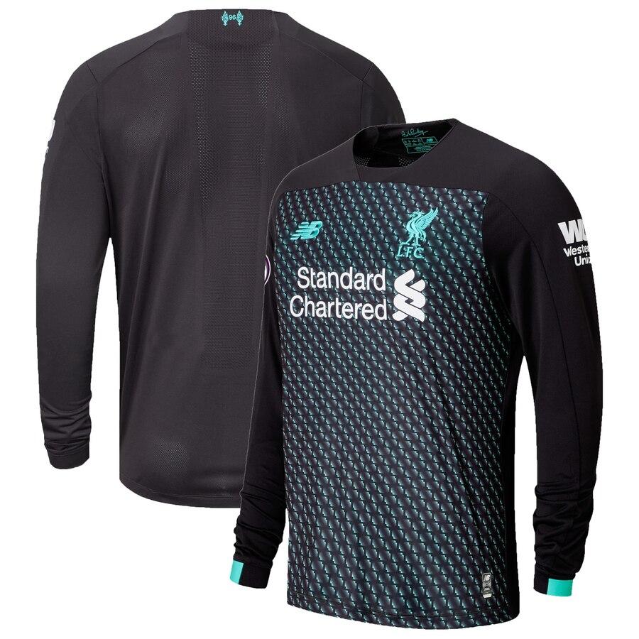 2019/20 Third Replica Long Sleeve Jersey - Black