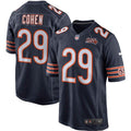 Men's Chicago Bears Tarik Cohen Navy 100th Season Game Jersey