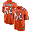 Men's Chicago Bears Brian Urlacher Orange 100th Season Retired Game Jersey