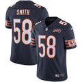 Men's Chicago Bears Roquan Smith Navy NFL 100th Season Limited Jersey