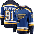 Vladimir Tarasenko 91 St. Louis Blues Blue 2019 Stanley Cup Champions Breakaway Patch Player Jersey