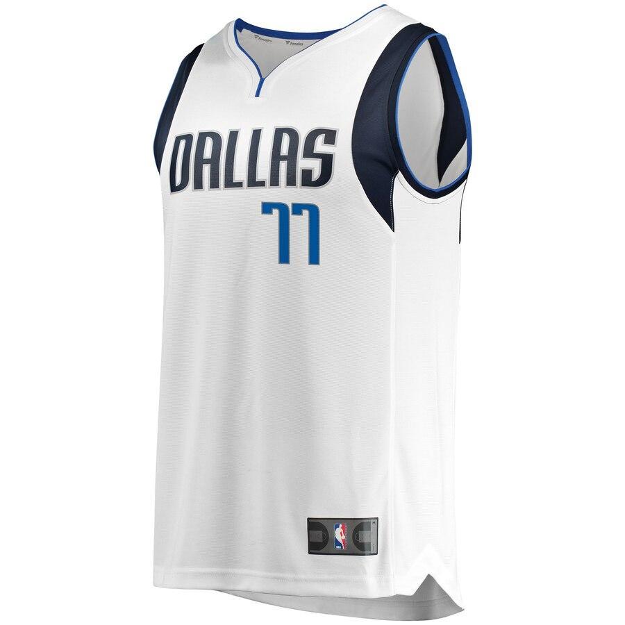 Luka Doncic Dallas Mavericks Fast Break Men's Replica Jersey - Association Edition