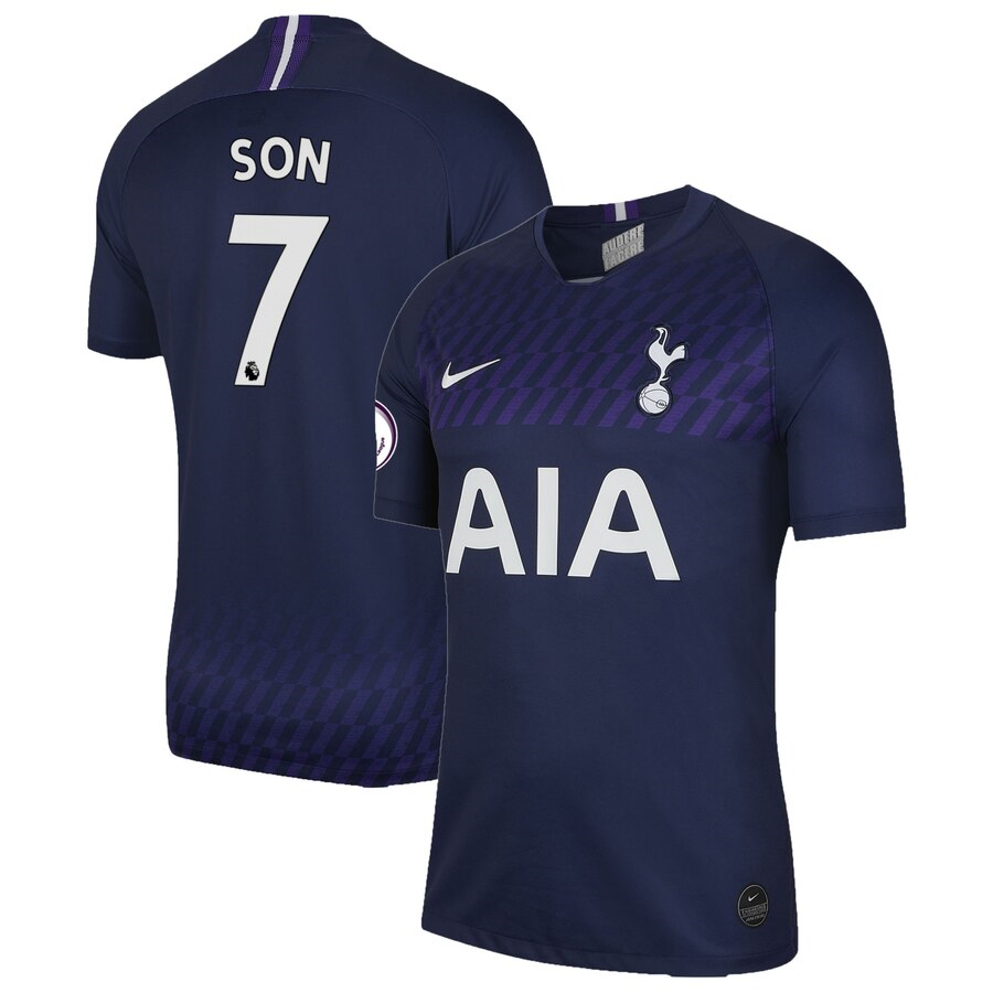 Son Heung-min 2019/20 Away Replica Breathe Stadium Player Jersey – Blue