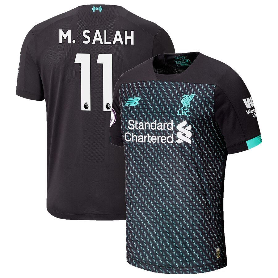 Mohamed Salah 2019/20 Third Authentic Player Jersey - Black